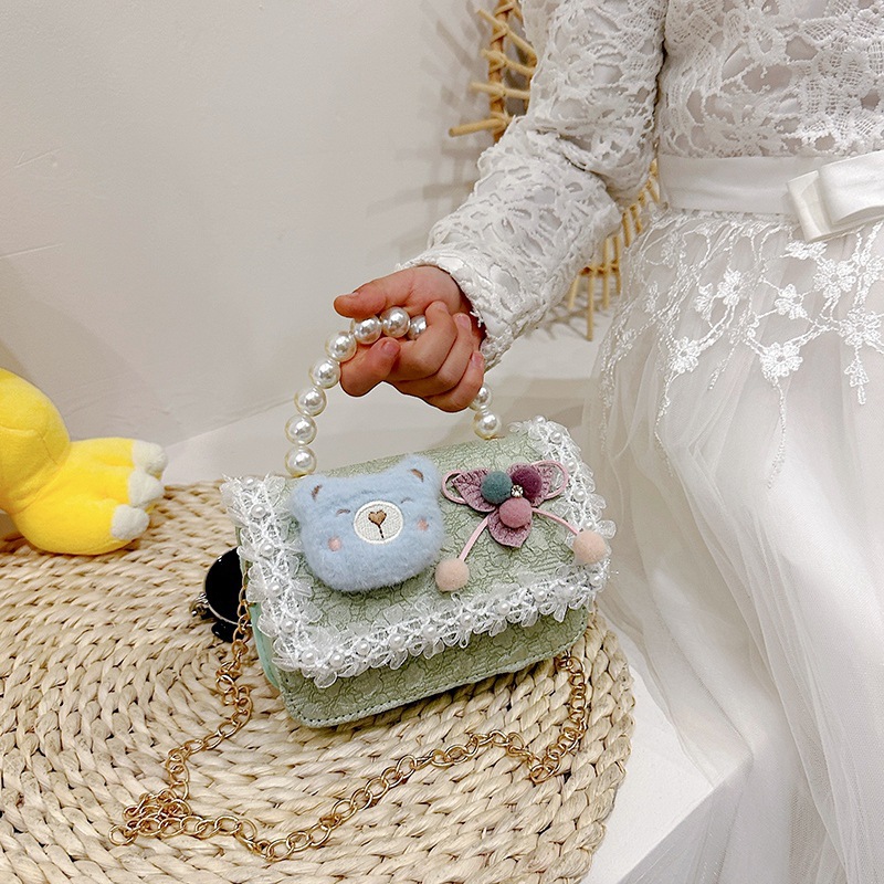 Nuevo bolso de niños, bolso de chicas, bolso de princesa de moda, bolso de Año Nuevo chino, bebé de hombro
