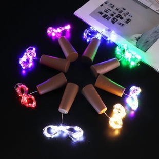 Lin Songhui Spot Screw Ag13 Button Battery Led Bottle Stopper Lamp Export Supply Christmas Decoration Star Copper
