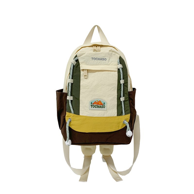 Mochila de moda coreana para niños y niñas, mochila de alta capacidad para estudiantes de escuela primaria, nueva mochila para niños con cuerda extranjera.