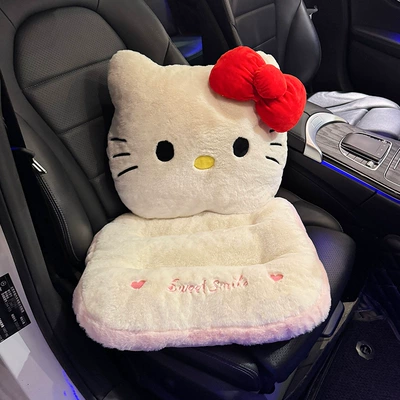 Seat cushion, seat cover Plush 2025 New Cute Cartoon