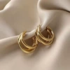 6#Silver Needle-Gold Irregular Multi-layer
