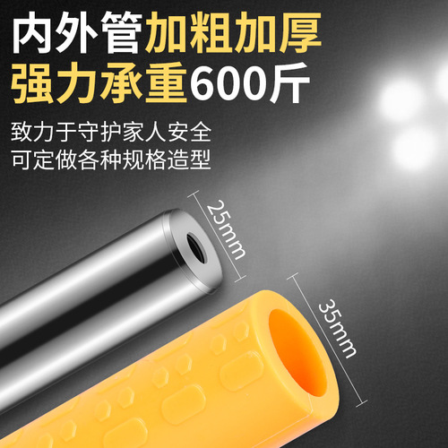 Bathroom safety anti-fall handrails bathroom barrier-free toilet anti-slip railing toilet stainless steel disabled elderly