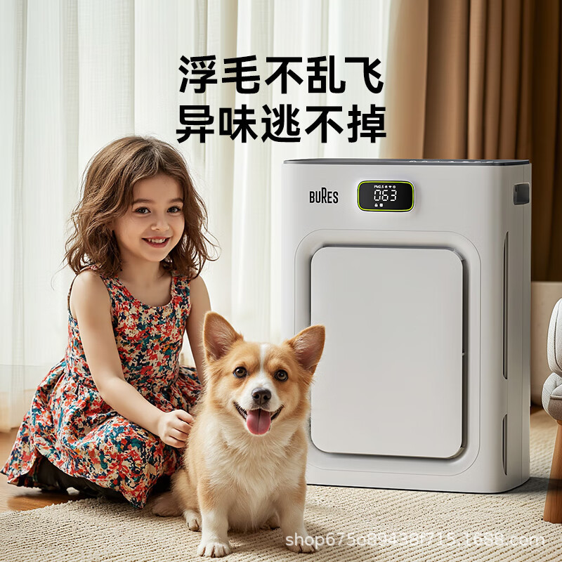 Bures ペット空気清浄機 ホルムアルデヒド除去加工品 新築住宅 緊急入居 家庭用消臭・殺菌・オゾン発生|undefined