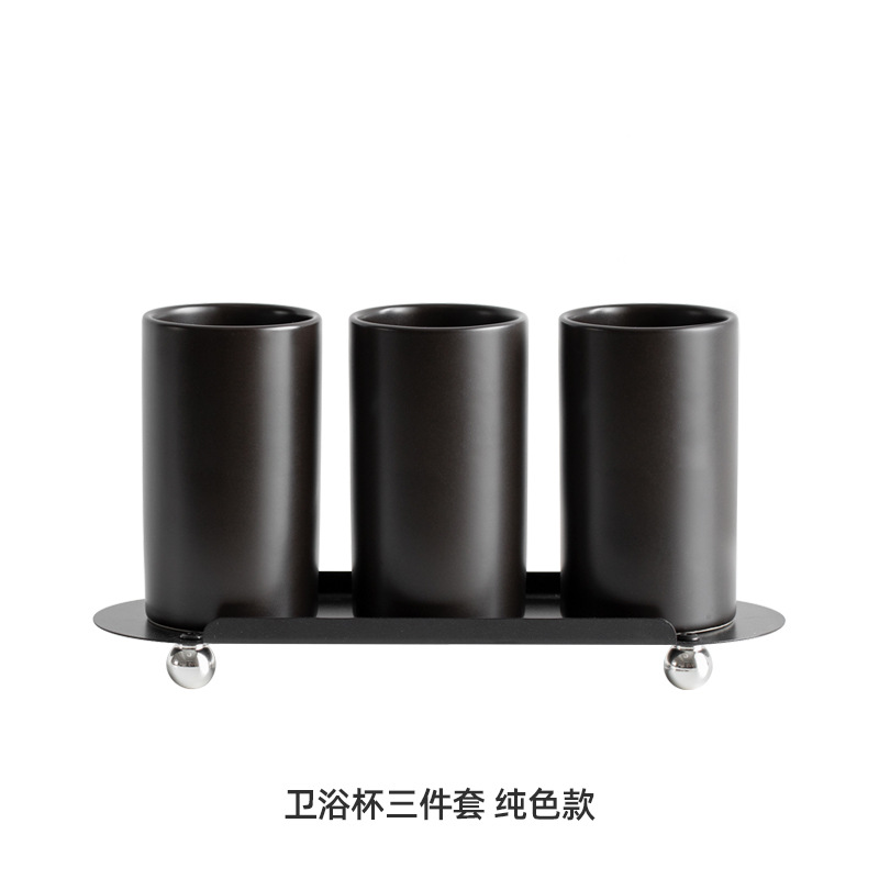 Taza de cerámica taza de agua taza diente baño Baño enjuague bucal taza B & B Hotel lavado traje pareja cepillado taza