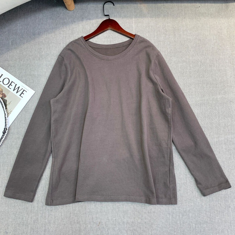 In Stock Eewe Long-Sleeved Brushed Inner Layer That Can Be Worn under Cotton Coats and Jackets, Suitable for Wearing at Home In Stock Eewe Long-Sleeved Brushed Inner Layer That Can Be Worn under Cotton Coats and Jackets, Suitable for Wearing at Home