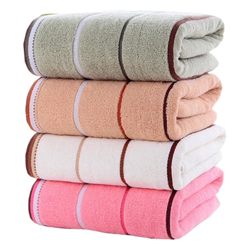 Factory direct cotton 32-strand three-stage bath towel 70*140 thick large bath towel soft men's and women's bath household quick-drying