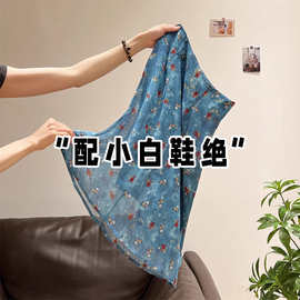 仅用于产品展示勿拍-韩系甜美碎花半身裙女夏季新款高腰显瘦a字中