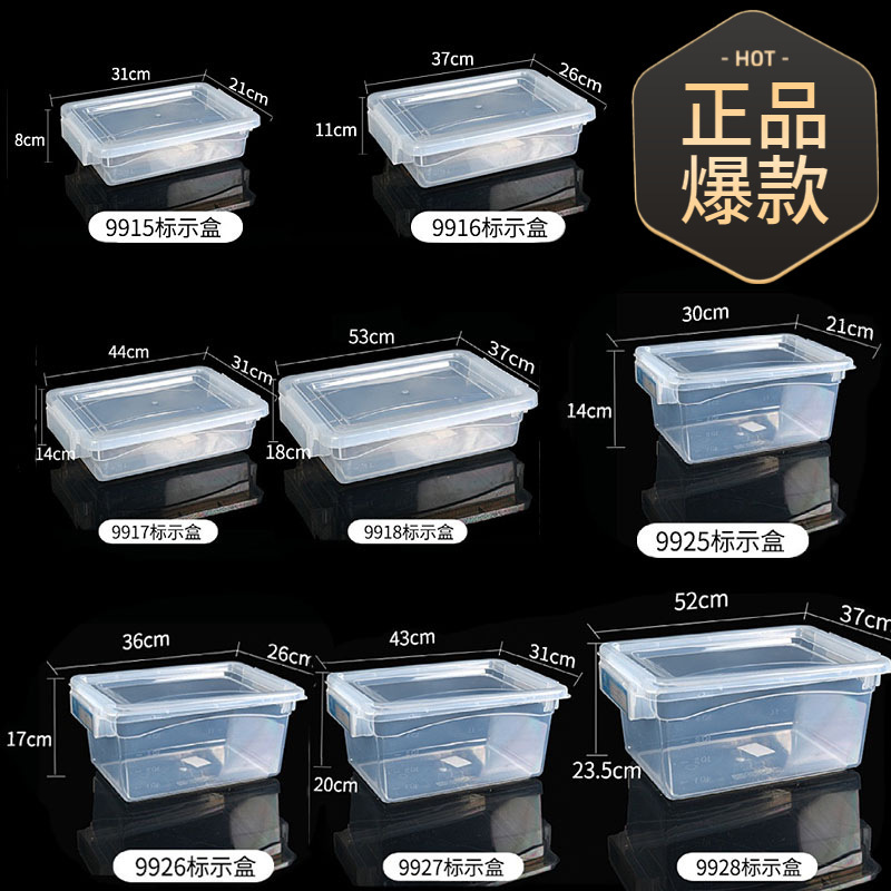 Capacious big rectangular storage box for commercial use