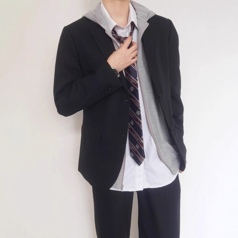Korean-Style Spring New Comfortable Men's Casual Simple Daily Suit Jacket Light Business Slim-Fit Trendy Blazer Korean-Style Spring New Comfortable Men's Casual Simple Daily Suit Jacket Light Business Slim-Fit Trendy Blazer