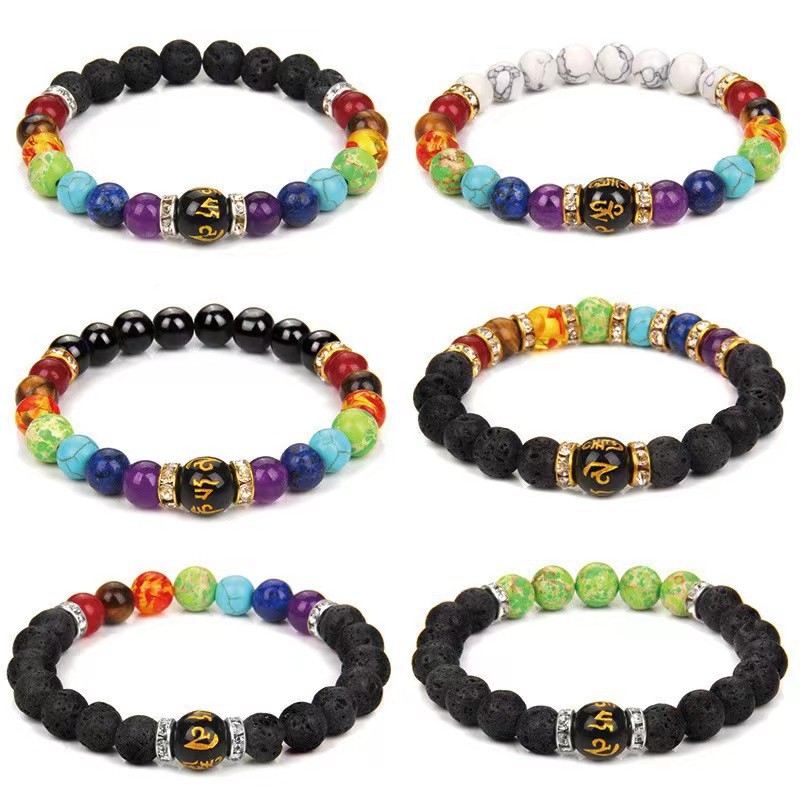 Organic bracelet natural stone