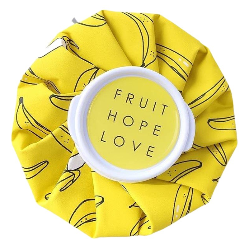 Bolsa de tela de hielo Linda caricatura compresa fría y caliente bolsa de fisioterapia inyección de agua doméstica niños enfriamiento cubo de hielo bolsa de draga de mama