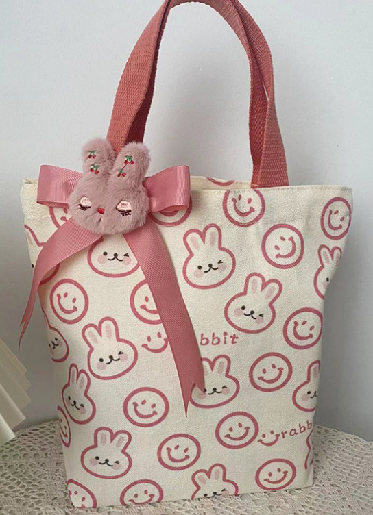 粉色兔袋(含挂件)