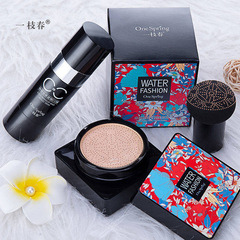 A Spring Mushroom Air Cushion Hydrating Concealer Lightweight Oil Control Non-Removing Makeup Liquid Foundation BB Cream CC Cream Air Cushion Cosmetics