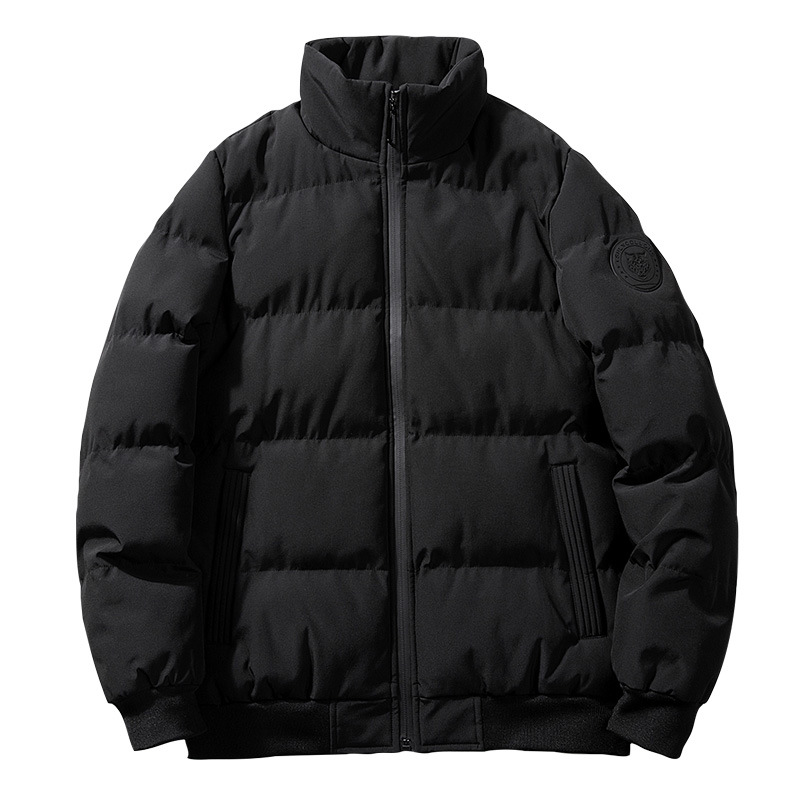Cross Border Foreign Trade Men's Cotton Clothing Men's Winter Korean Style Trendy Thick Warm Short Cotton Jacket Top Trendy Brand Loose_voghion.com