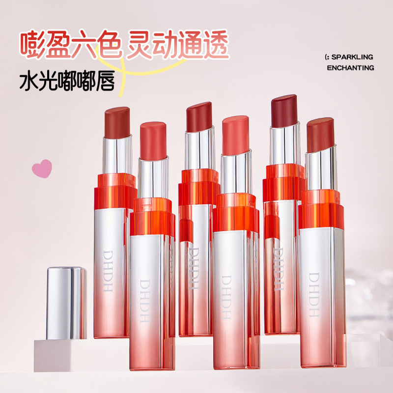 DHDH Waterlight Tuk Lip Lip Lipstick Lipstick Mat Brim esbozo de labio otoño invierno maquillaje de color silk lipstick