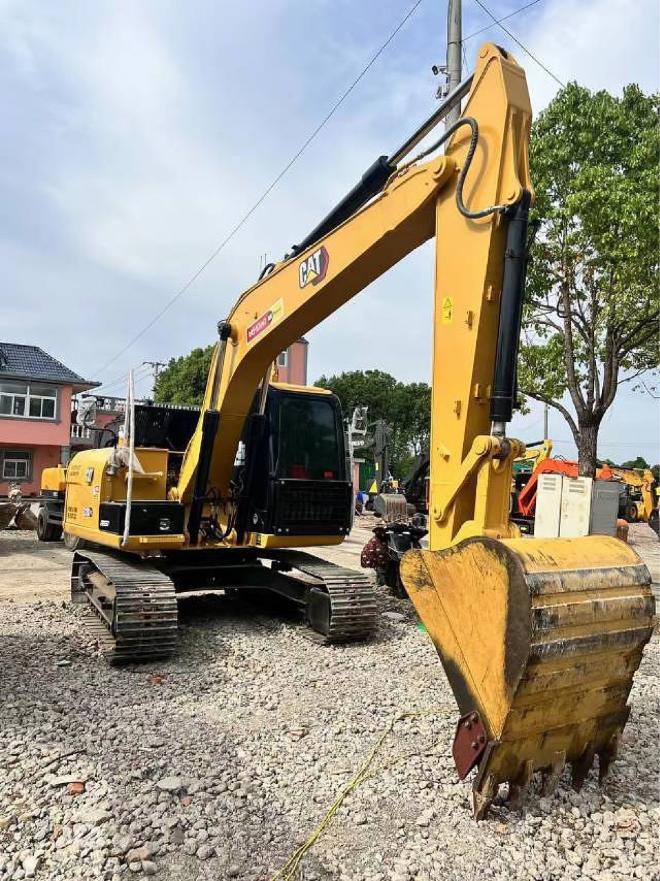 Auto original original pintura original cart312 cart320 cart307 excavadora de segunda mano exportación de comercio exterior