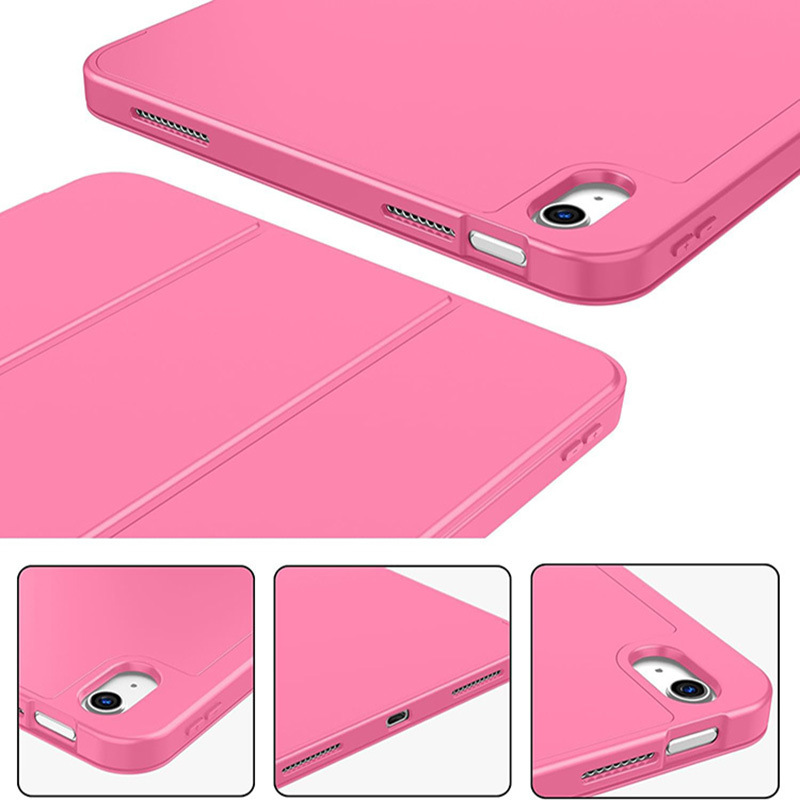 Suitable for iPad10th tablet protective case iPadA16 anti-bend back protective case iPad11 three-fold tablet case 2