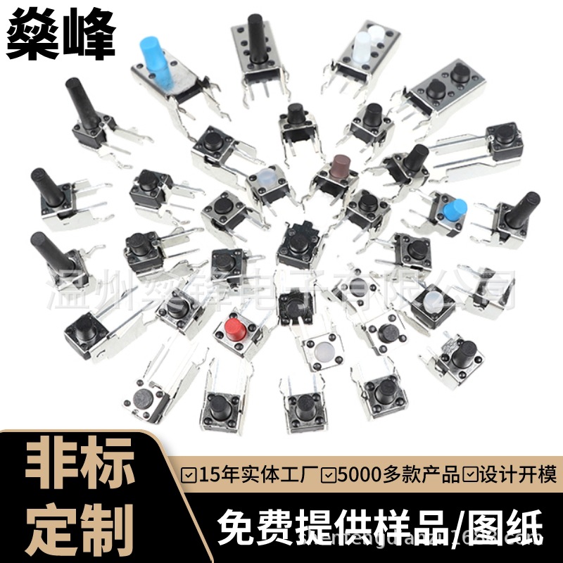 轻触开关6X6支架系列(1)