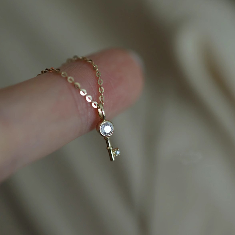 3g Weight 1 Piece 925 Sterling Silver Solid Color 925 Sterling Silver Cable Chain Pendant Necklace