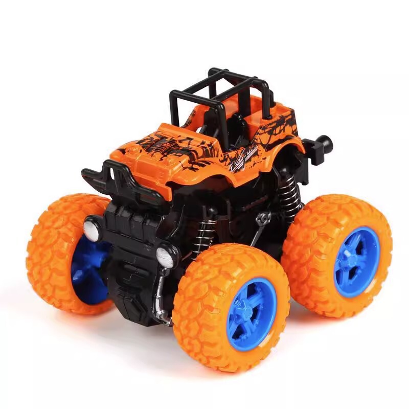 Inertia four-wheel drive off-road vehicle children's toy car boys and girls model car fall-resistant anti-collision big wheel stunt car Inertia four-wheel drive off-road vehicle children's toy car boys and girls model car fall-resistant anti-collision big wheel stunt car