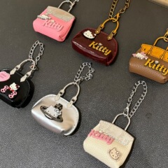 hellokitty迷你包包挂件可爱钥匙扣手机挂饰百搭配饰生日装饰礼物