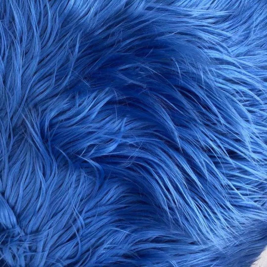 80 - 100MM cabello largo rollo de lana de playa caída de agua cabello de pelo de muñeca tela de ropa bolsa