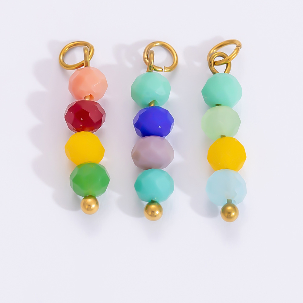 1 Piece Set 4.29*24.15mm 304 Stainless Steel Zircon PVD Coated Real Gold Plated Heart Shape Flower Butterfly Polished Pendant DIY Jewelry Accessories display picture 3