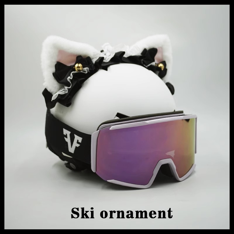 Helmet Decoration Electric Motorcycle Helmet Skiing Equipment Accessories