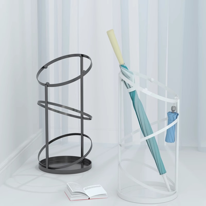 Estante de almacenamiento de paraguas Estante de paraguas para el vestíbulo del hotel en casa Estante de paraguas de gran capacidad en el aula de entrada comercial