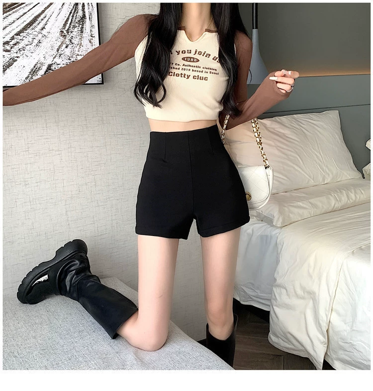 Эластичные сексуальные брюки, летние шорты, plus size, подчёркивающие бёдра, облегающий крой, 2023, интернет‑звезда