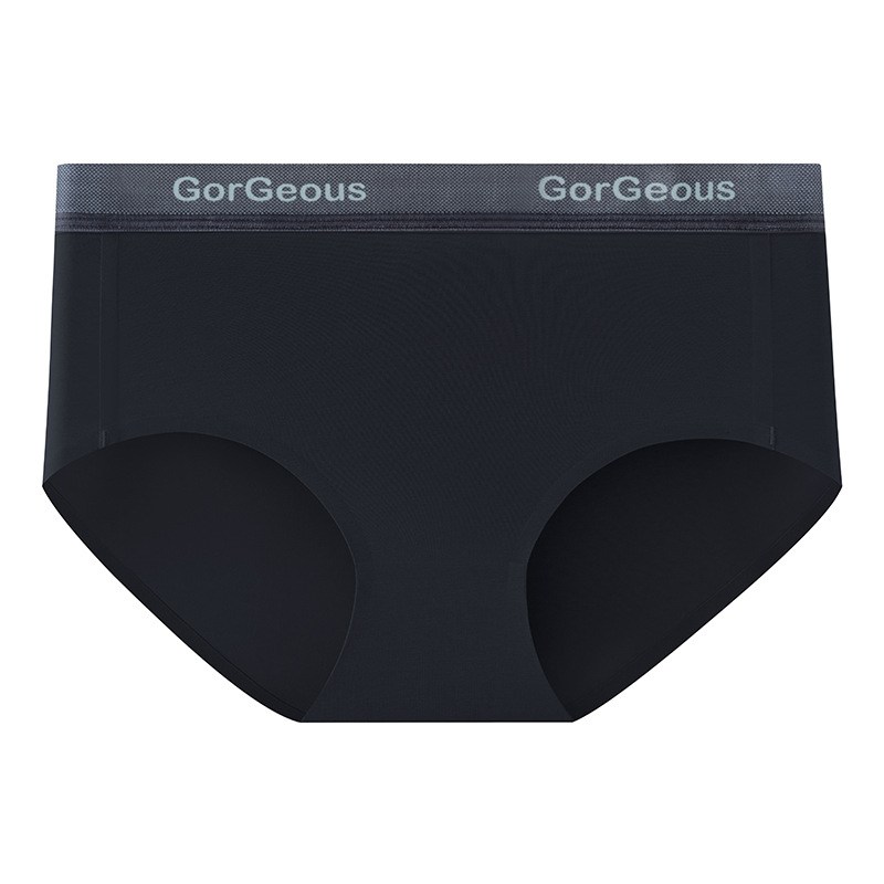 Ropa interior femenina modal desnuda para mujer 7A entrepierna de algodón antibacteriano para niña sin costuras pantalones cortos triangulares transpirables de cintura media al por mayor image 8