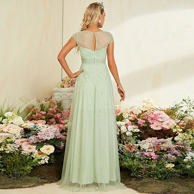 Vestido de gala de hadas de verano nuevo temperamento de banquete normalmente puede usar un vestido de hadas celebridades image 3