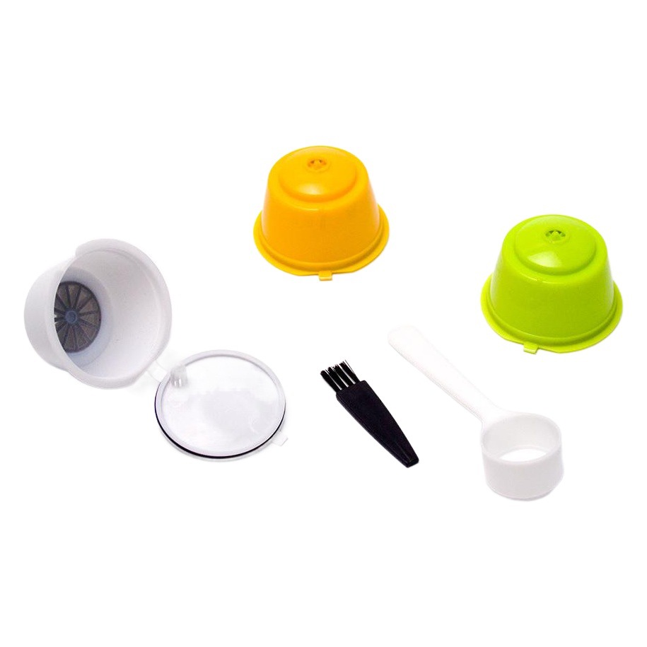 Para DOLCE GUSTO café cápsula taza filtro de café reutilizable 3 piezas traje