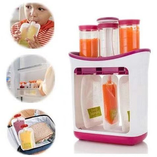 Children's puree squeezer food supplement making manual baby food supplement storage bag food supplement machine household kitchen sub-packaging device