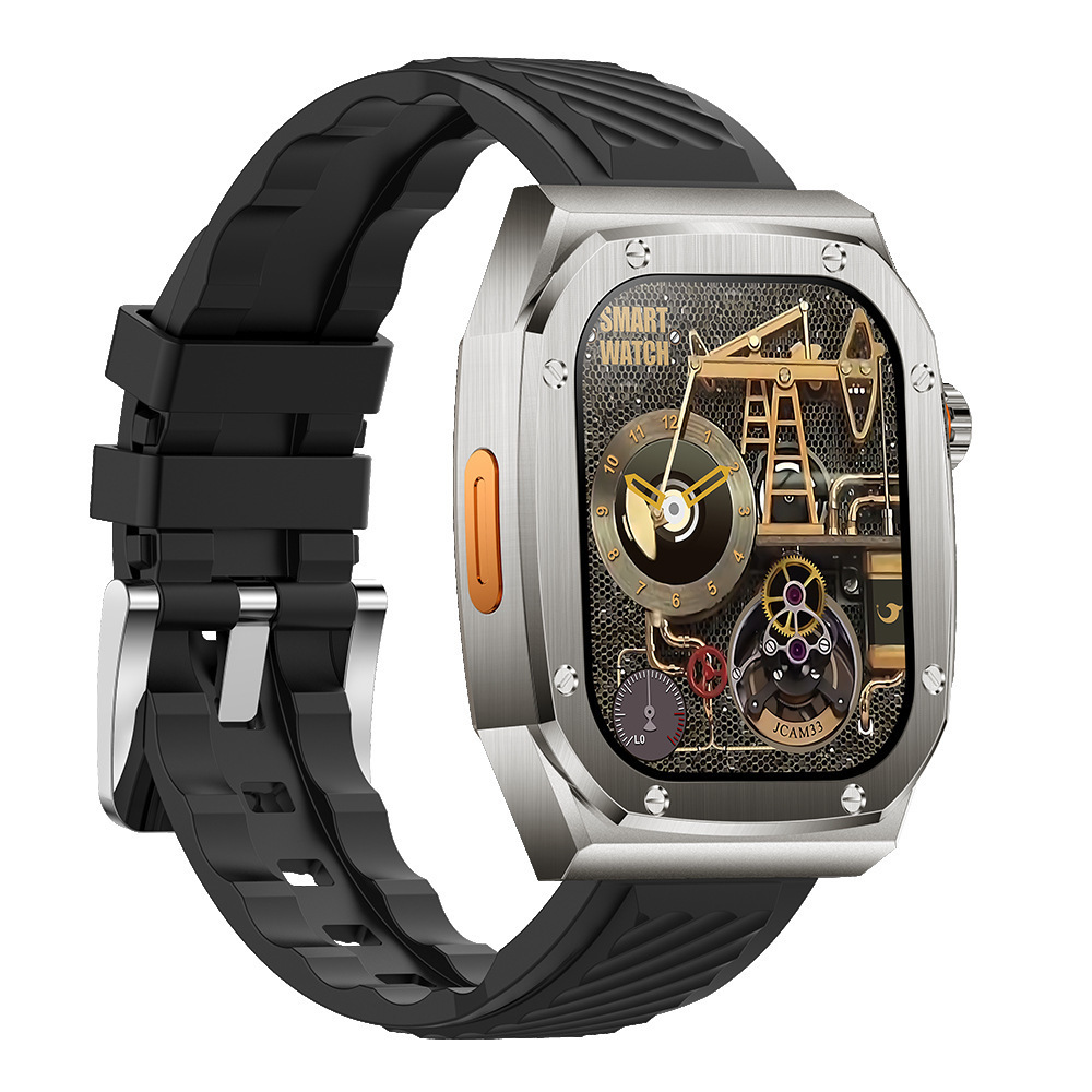 Nuevo modelo privado Z79 Max Huaqiang Norte ultra-larga espera cepillado acero Shell doble correa brújula NFC reloj deportivo