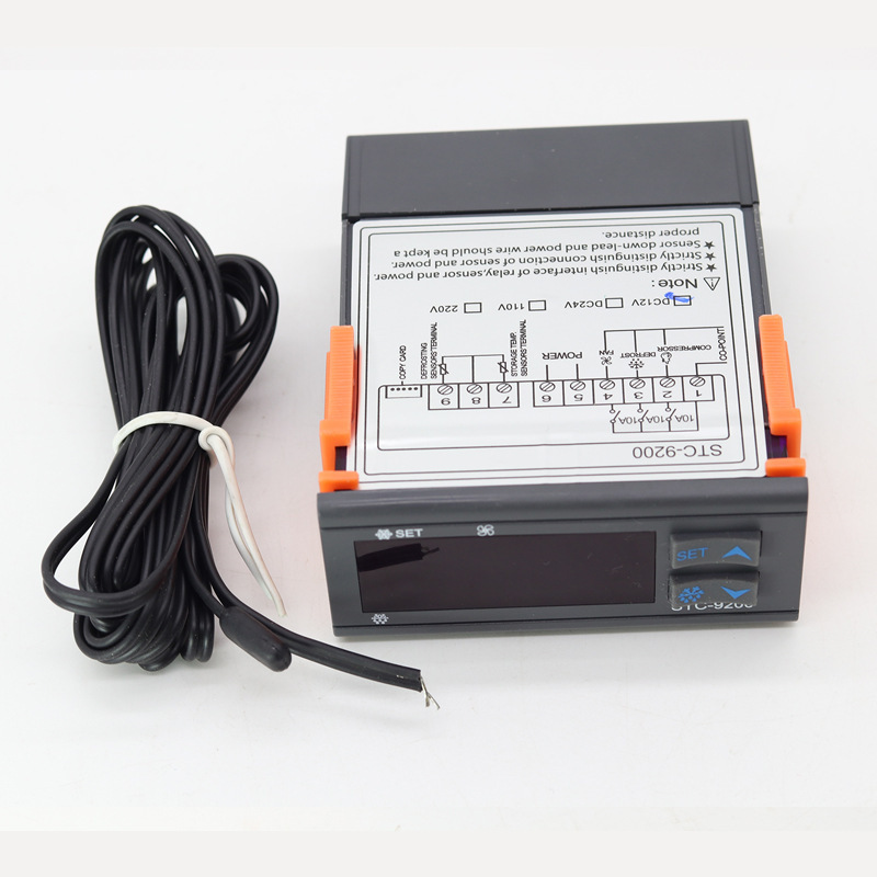 STC-9200 incubator thermostat digital display intelligent automatic universal freezer refrigerator freezer incubator 12V