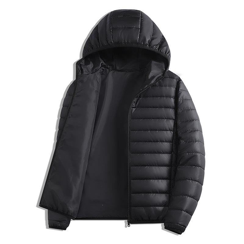 P 95642 Men's Reversible Quilted Jacket Double-sided cotton jacket