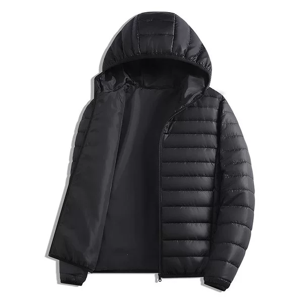 P 95642 Men's Reversible Quilted Jacket Double-sided cotton jacket