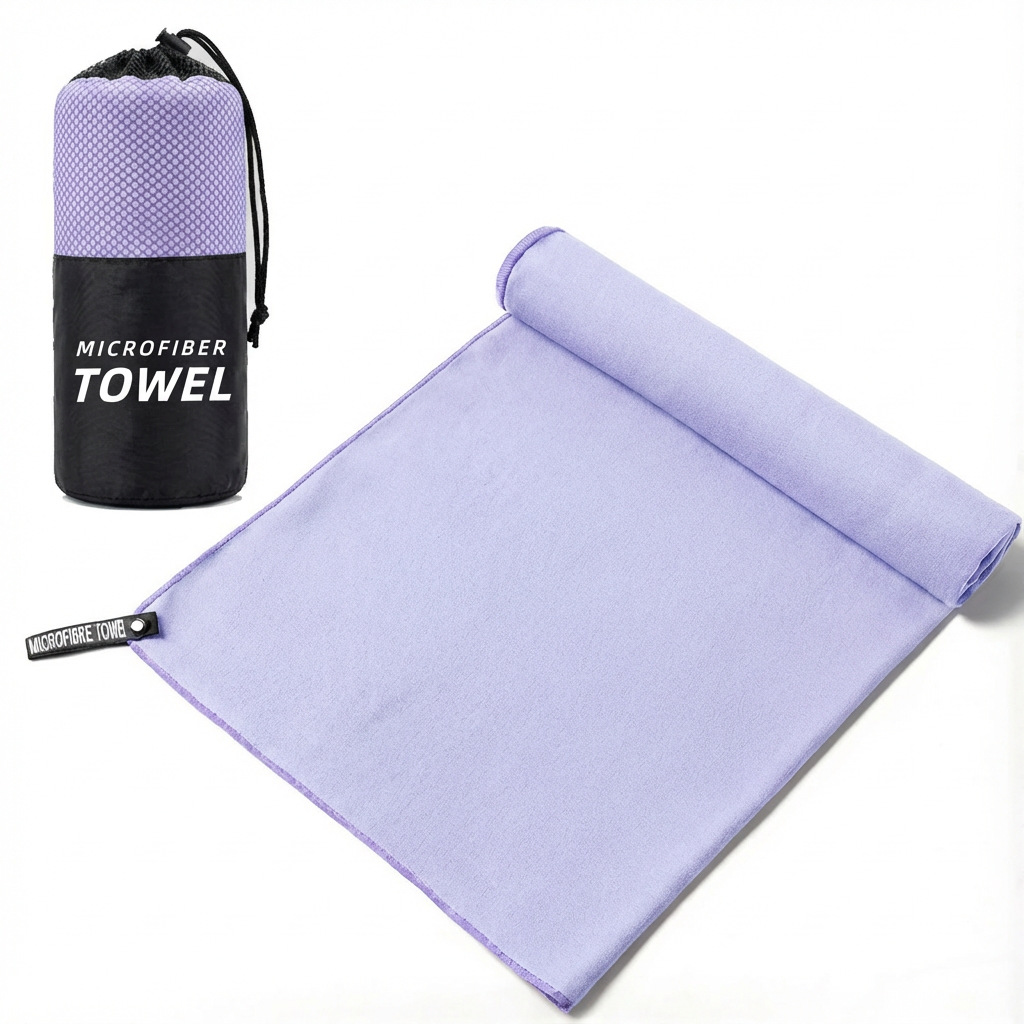 Absorción transfronteriza portátil toalla de secado rápido natación microfibra logo personalizado toalla deportiva succión de sudor gimnasio