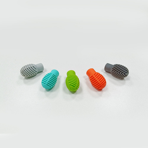 Drum stick head silicone protective cover silent cover portable practice dumb drum pad 7A5A drum set to reduce noise boxed