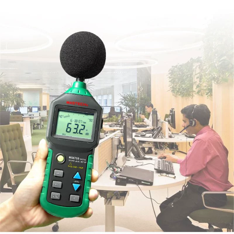 MASTECH Huayi MS6708 цифровой измеритель шума высокоточный измеритель шума в децибелах измеритель уровня звука измеритель шума