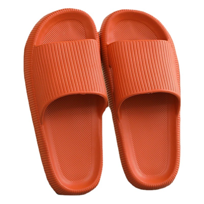 Толстые Тапочки нового стиля, женские летние домашние и уличные домашние сандалии для купания в ванной и тапочки для пары, мужская обувь, увеличивающая рост