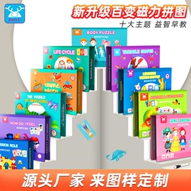拼图、拼板;纸类印刷;玩具挂图