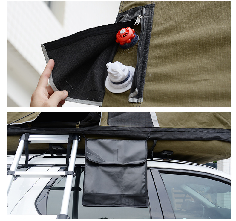 Jituo new outdoor camping inflatable roof tent mountaineering camping car tent portable inflatable tent