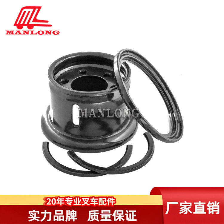 适用丰田叉车配件8FBN钢圈总成 44209-23320-71