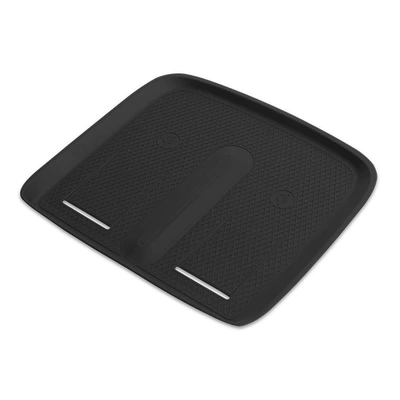 Suitable for 24 Models of Xpeng X9 Wireless Charging Silicone Anti-Slip Mat Central Control Car Protection Car Interior Accessories Modification Accessories (Anti-slip mat) - 24-models-of-xpeng-x9-wireless-charging-silicone-pad-black