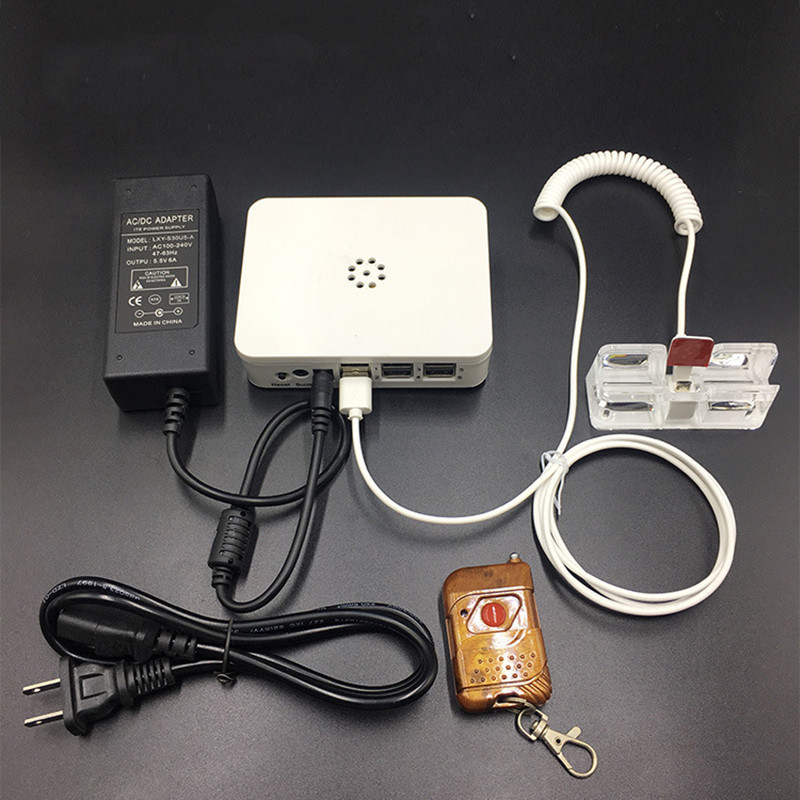 Mobile phone display stand Huawei mobile phone Special stand multi-channel anti-theft base VIVO Apple mobile phone base mobile phone stand