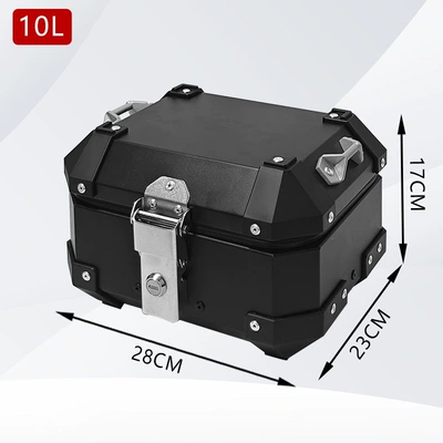 Motorcycle trunk – ultra-thick 15L aluminum alloy