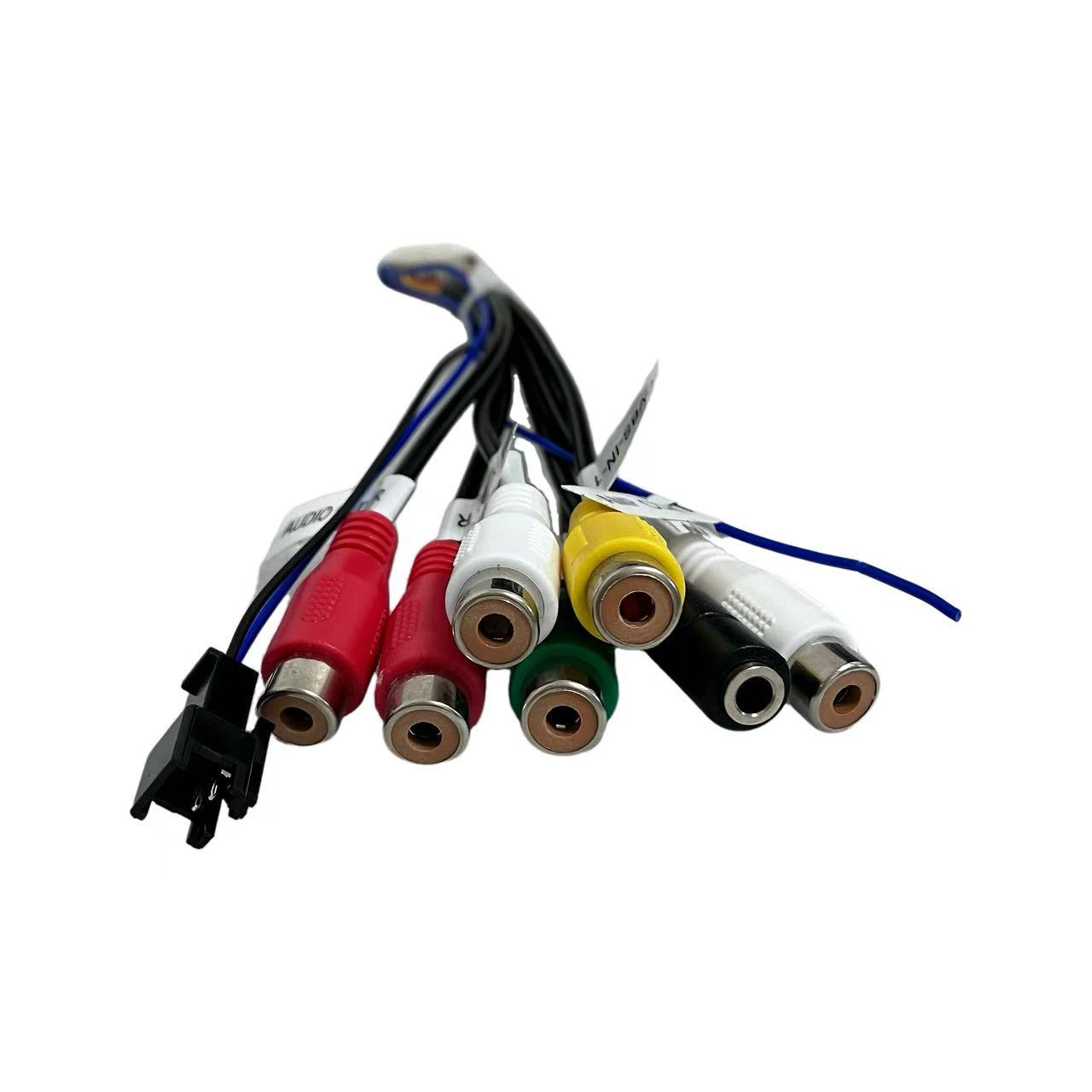 Car Bluetooth power cable with 7-in-1 fan, smart Android central control GPS car navigation player cable