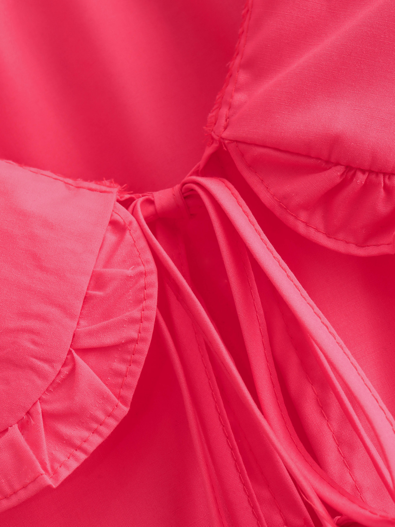 2024 Summer New Solid Color Polo Cardigan Slim Fit Lace up Long sleeved Women's Shirt B63060_voghion.com